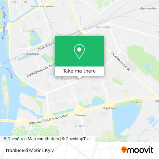 Карта Італійські Меблі