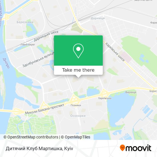 Дитячий Клуб Мартишка map