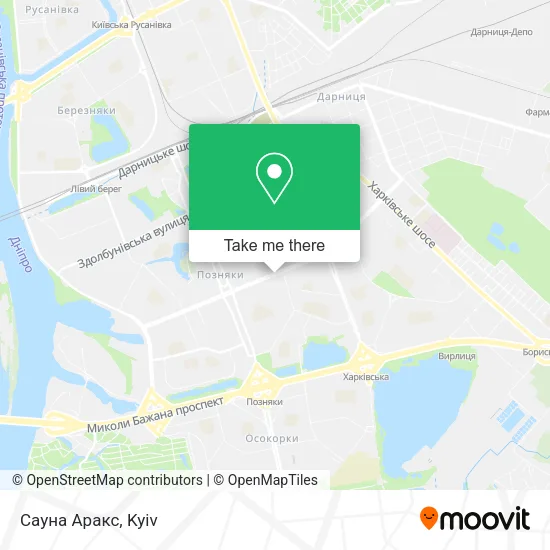 Карта Сауна Аракс