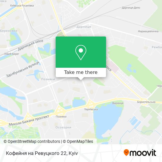 Кофейня на Ревуцкого 22 map