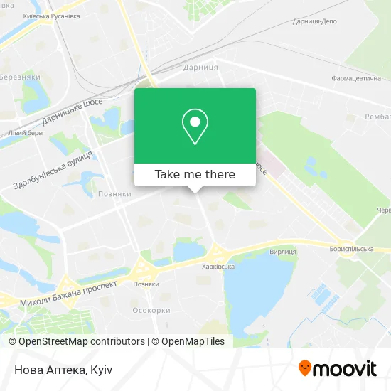 Карта Нова Аптека