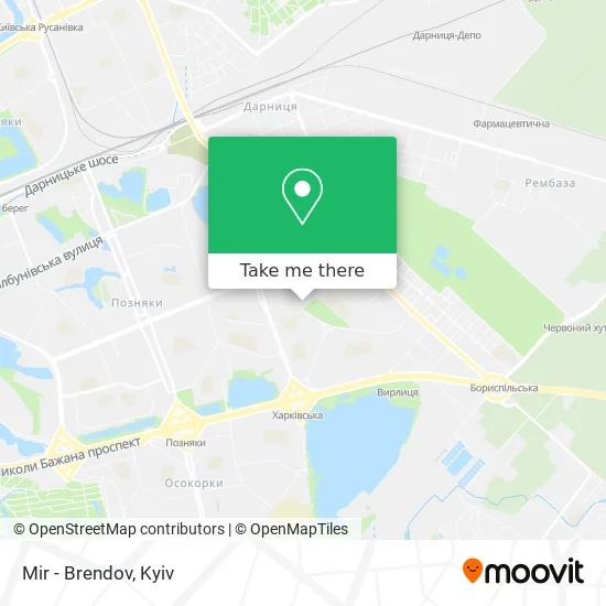 Карта Mir - Brendov