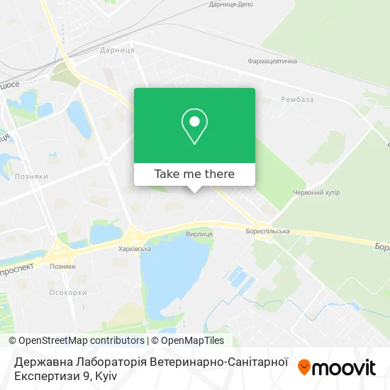 Державна Лабораторія Ветеринарно-Санітарної Експертизи 9 map