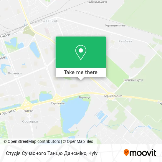 Студія Сучасного Танцю Дансмікс map