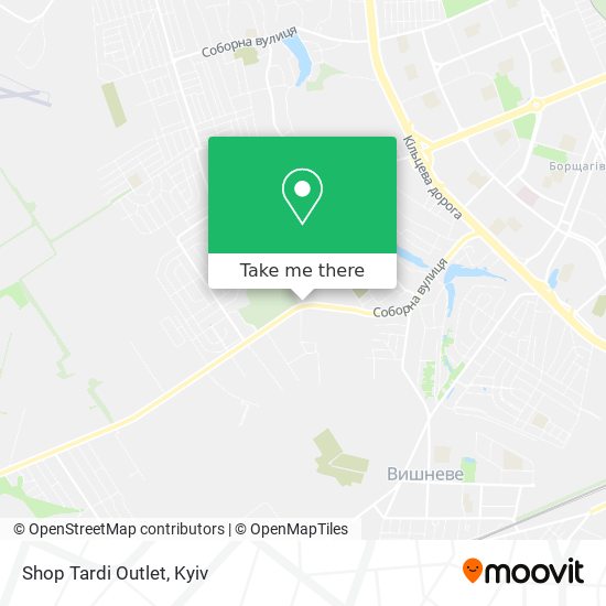 Shop Tardi Outlet map