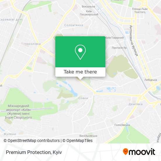 Premium Protection map