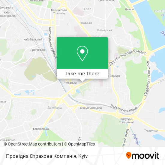 Провідна Страхова Компанія map