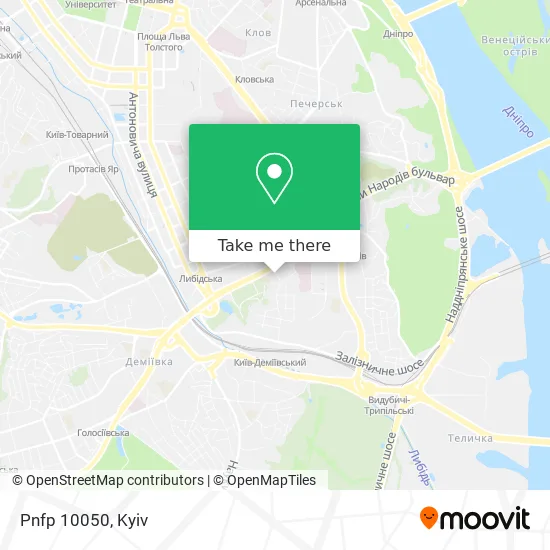 Карта Pnfp 10050