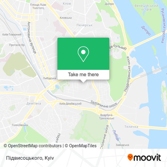 Підвисоцького map