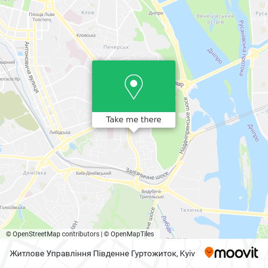 Житлове Управління Південне Гуртожиток map