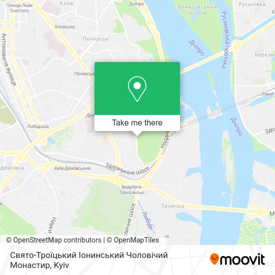 Свято-Троїцький Іонинський Чоловічий Монастир map