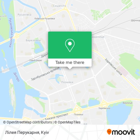 Лілея Перукарня map