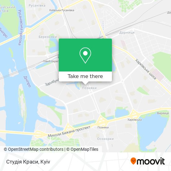 Студія Краси map