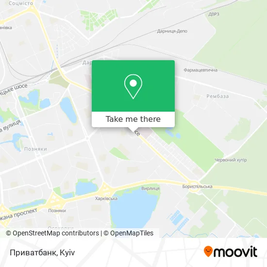 Приватбанк map