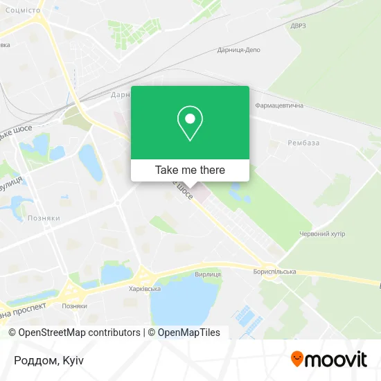 Карта Роддом