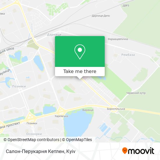 Салон-Перукарня Кетлен map