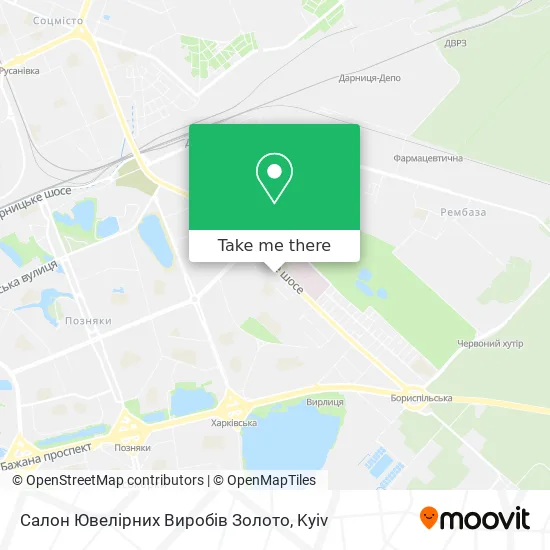 Салон Ювелірних Виробів Золото map