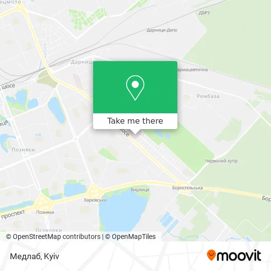 Карта Медлаб