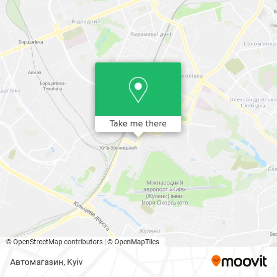 Карта Автомагазин