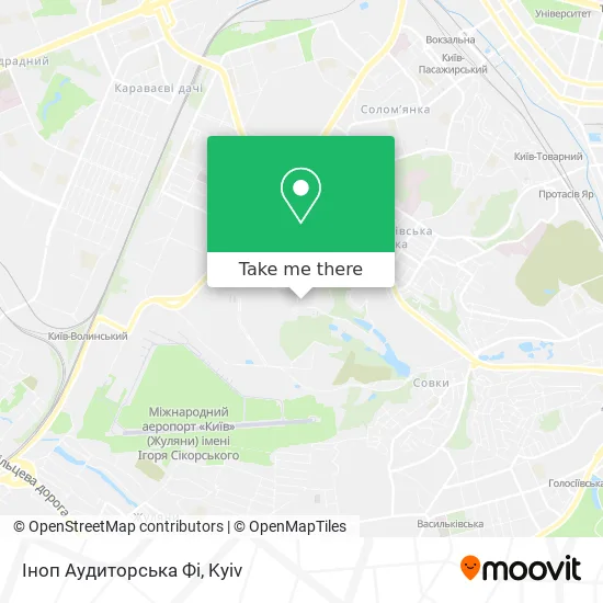 Карта Іноп Аудиторська Фі