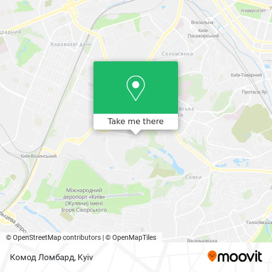 Карта Комод Ломбард