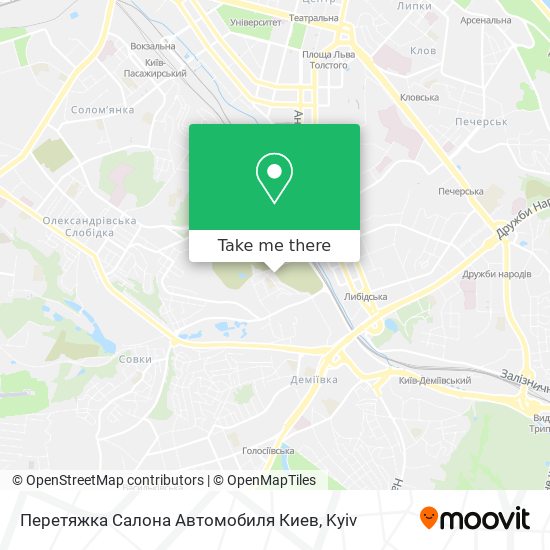 Перетяжка Салона Автомобиля Киев map