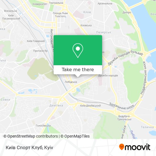 Київ Спорт Клуб map