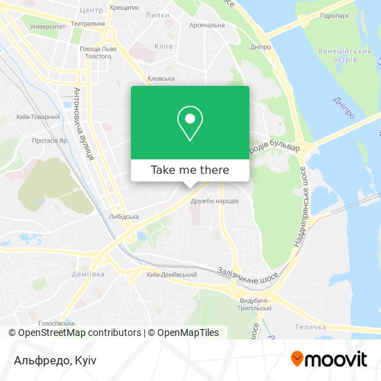 Альфредо map