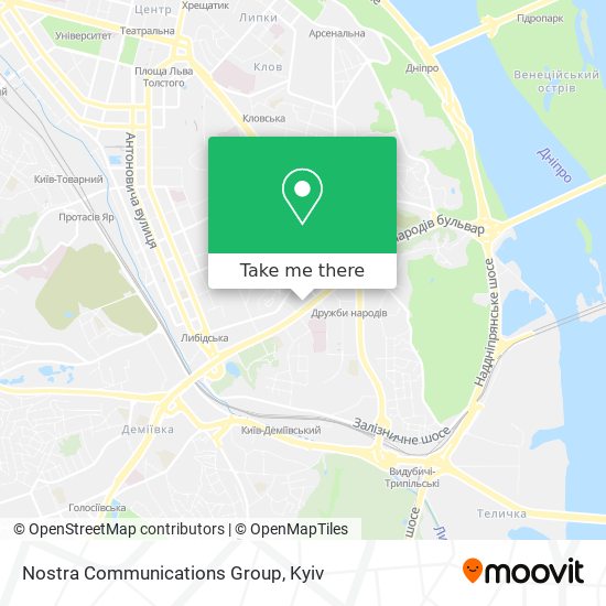 Nostra Communications Group map