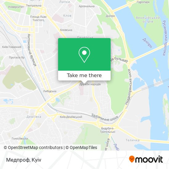Медпроф map