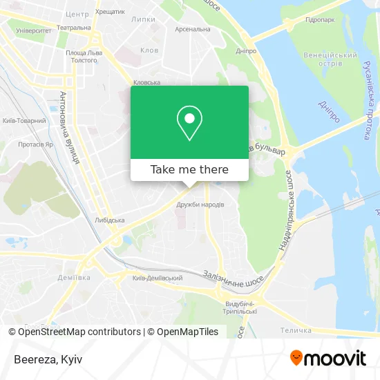 Карта Beereza