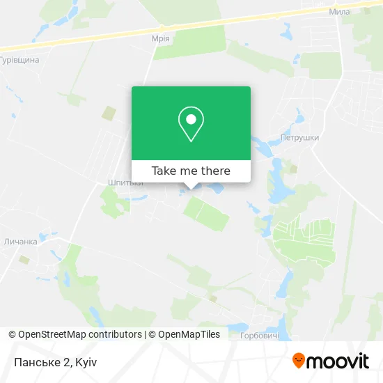 Карта Панське 2
