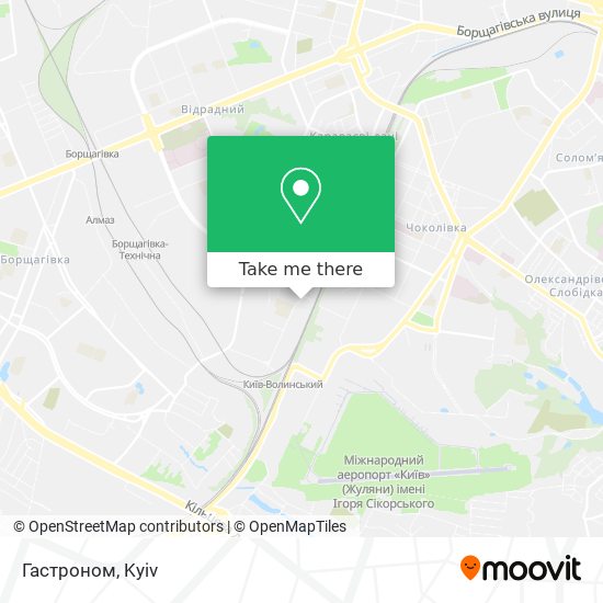 Гастроном map