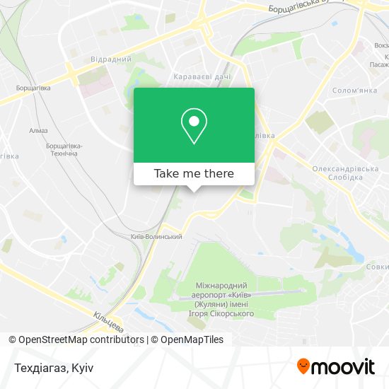 Техдіагаз map