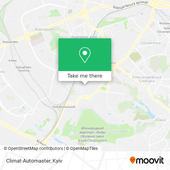 Карта Climat-Automaster