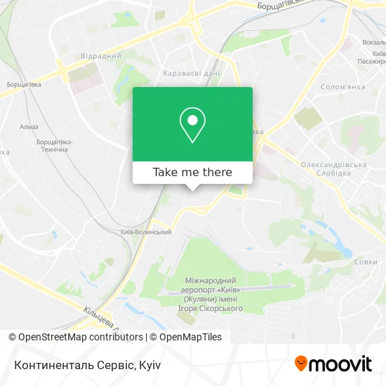 Карта Континенталь Сервіс