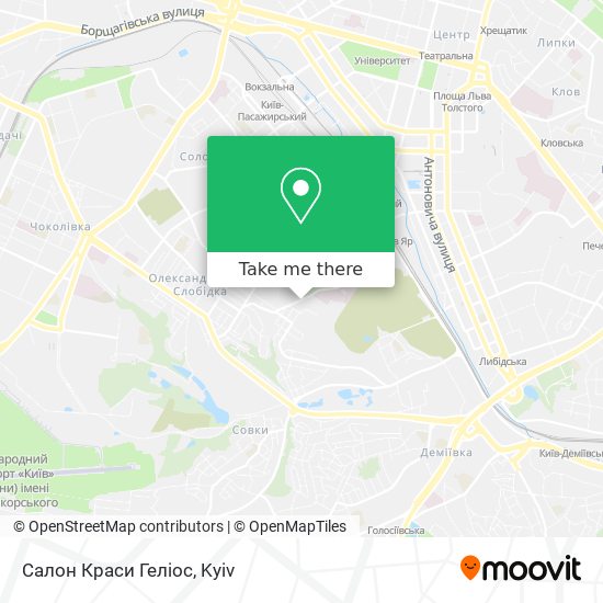 Салон Краси Геліос map
