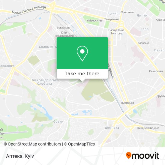 Карта Аптека