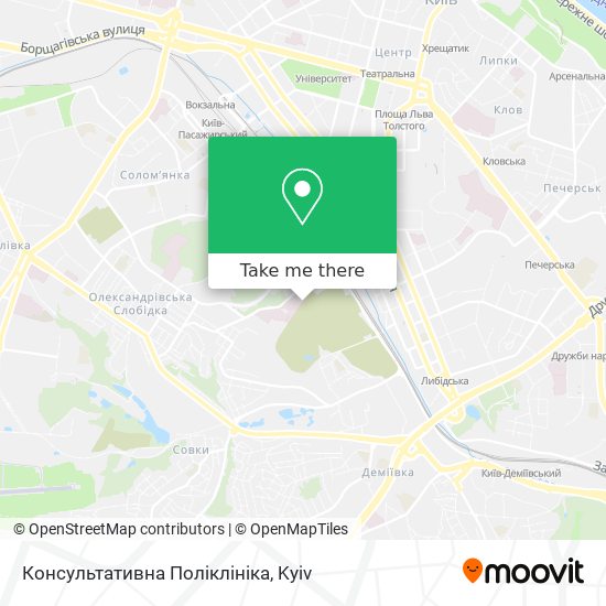 Консультативна Поліклініка map