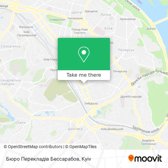 Бюро Перекладів Бессарабов map