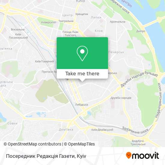 Карта Посередник Редакція Газети