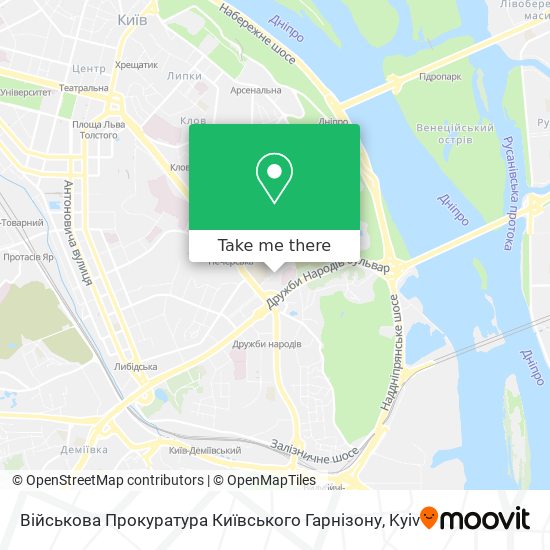 Військова Прокуратура Київського Гарнізону map