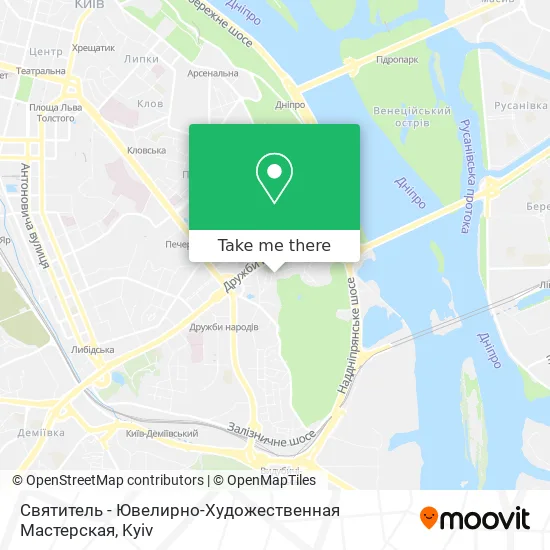 Карта Святитель - Ювелирно-Художественная Мастерская