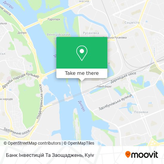 Банк Інвестицій Та Заощаджень map