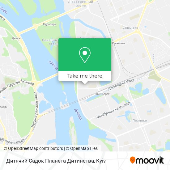 Дитячий Садок Планета Дитинства map