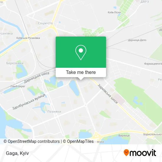 Карта Gaga
