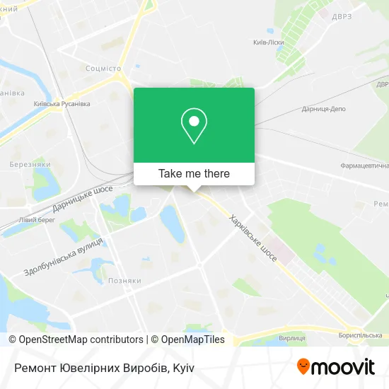 Карта Ремонт Ювелірних Виробів