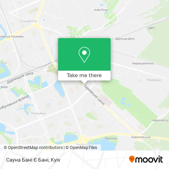 Карта Сауна Бані Є Бані