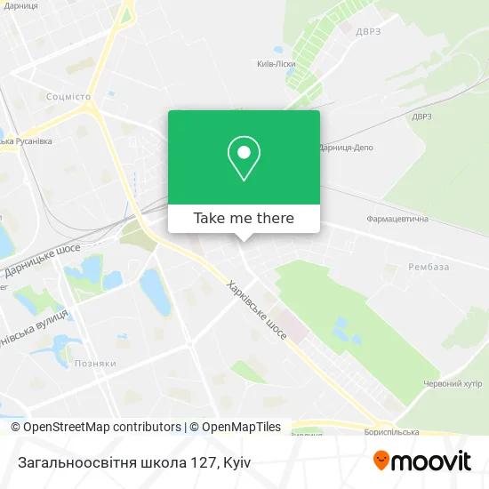 Загальноосвітня школа 127 map