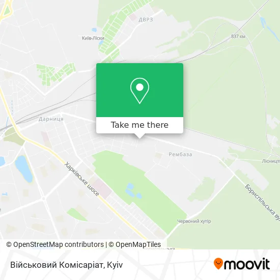 Військовий Комісаріат map